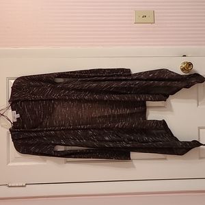 Knit bt Hampshire Studio hooded cardigan M